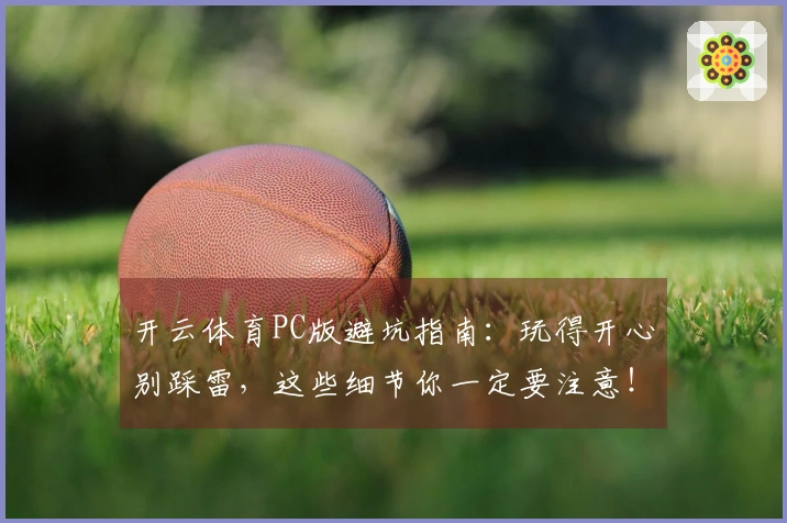 开云体育PC版避坑指南：玩得开心别踩雷，这些细节你一定要注意！